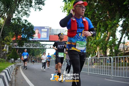 Race photo from SURABAYA ISOPLUS MARATHON 2025