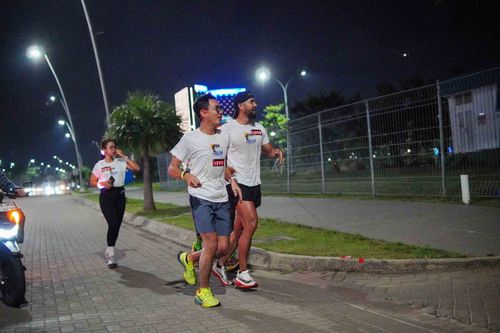 Race photo from PIK NITE RUN VIBES