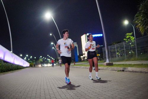 Race photo from PIK NITE RUN VIBES
