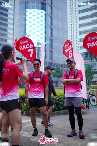 Race photo from Smartfren Run 2025 Vibes