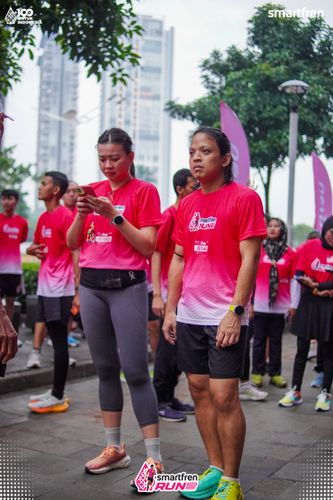 Race photo from Smartfren Run 2025 Vibes