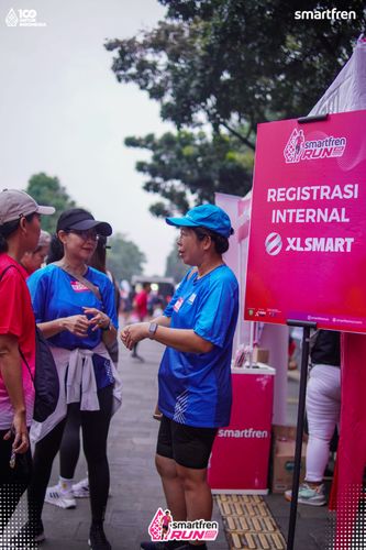 Race photo from Smartfren Run 2025 Vibes
