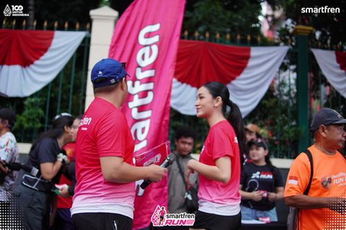 Race photo from Smartfren Run 2025 Vibes