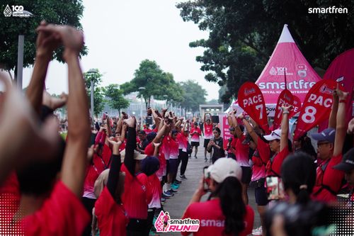 Race photo from Smartfren Run 2025 Vibes