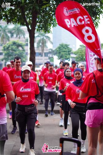 Race photo from Smartfren Run 2025 Vibes