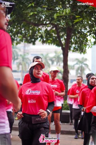 Race photo from Smartfren Run 2025 Vibes