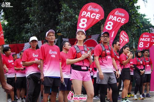 Race photo from Smartfren Run 2025 Vibes