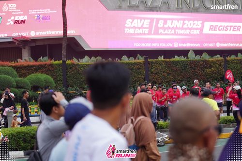 Race photo from Smartfren Run 2025 Vibes