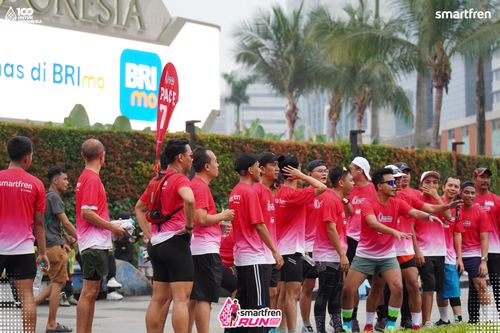 Race photo from Smartfren Run 2025 Vibes