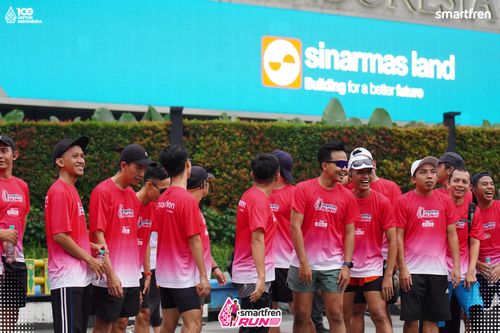 Race photo from Smartfren Run 2025 Vibes