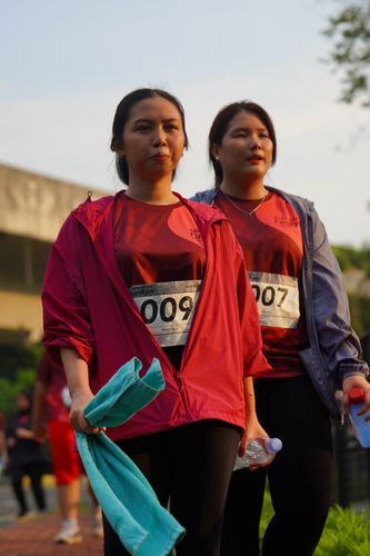 Race photo from Assurance Fun Run 2024