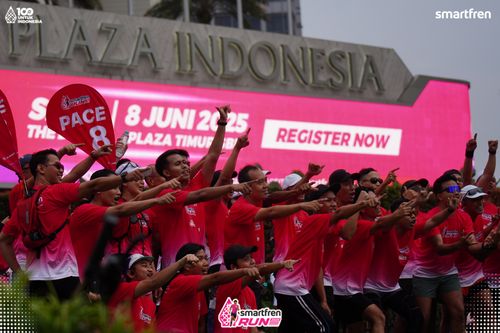 Race photo from Smartfren Run 2025 Vibes