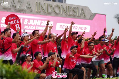 Race photo from Smartfren Run 2025 Vibes