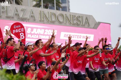 Race photo from Smartfren Run 2025 Vibes