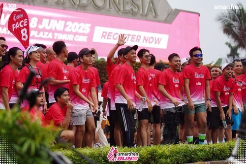 Race photo from Smartfren Run 2025 Vibes