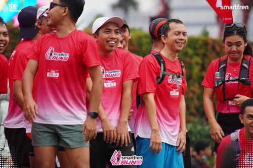 Race photo from Smartfren Run 2025 Vibes