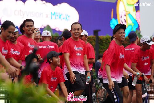 Race photo from Smartfren Run 2025 Vibes