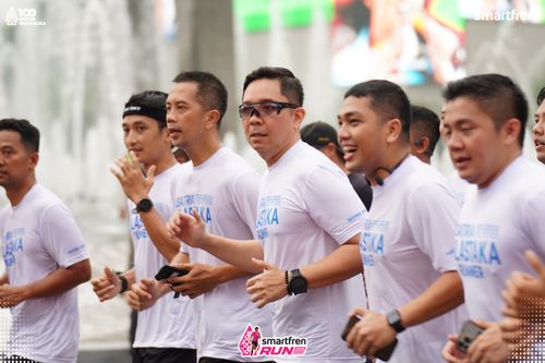 Race photo from Smartfren Run 2025 Vibes