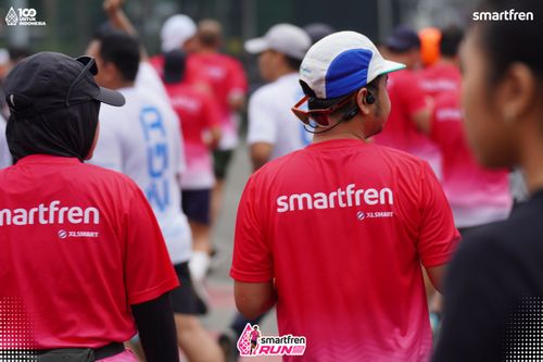 Race photo from Smartfren Run 2025 Vibes