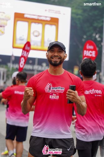 Race photo from Smartfren Run 2025 Vibes