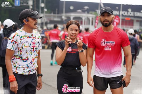 Race photo from Smartfren Run 2025 Vibes