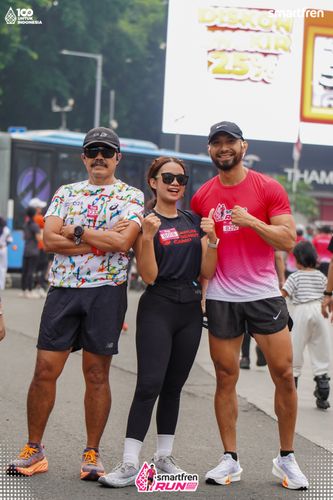 Race photo from Smartfren Run 2025 Vibes