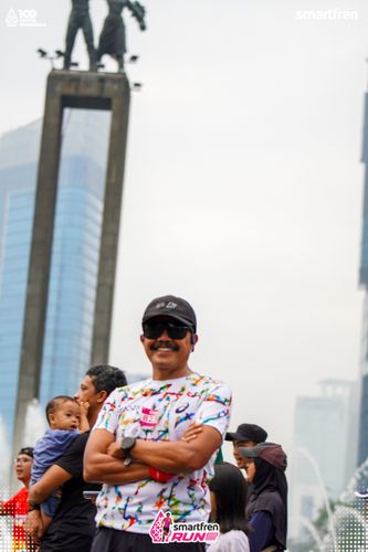 Race photo from Smartfren Run 2025 Vibes