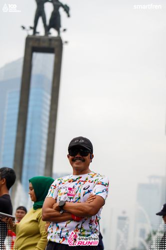 Race photo from Smartfren Run 2025 Vibes