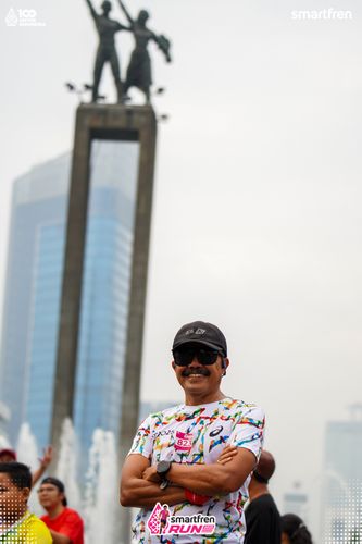 Race photo from Smartfren Run 2025 Vibes