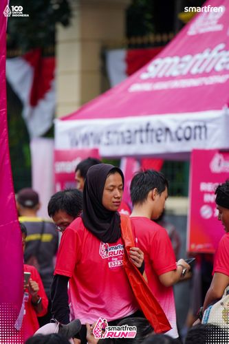 Race photo from Smartfren Run 2025 Vibes