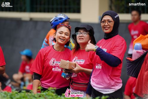 Race photo from Smartfren Run 2025 Vibes