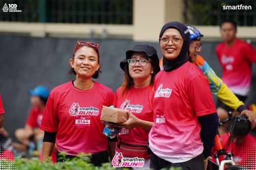 Race photo from Smartfren Run 2025 Vibes