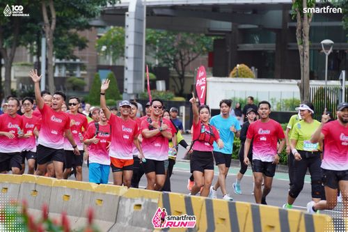 Race photo from Smartfren Run 2025 Vibes