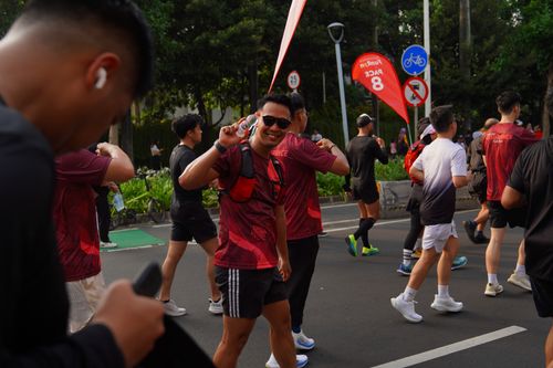 Race photo from Assurance Fun Run 2024