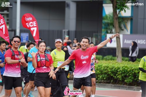 Race photo from Smartfren Run 2025 Vibes