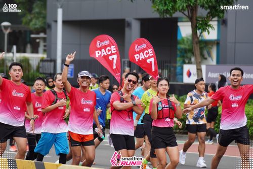 Race photo from Smartfren Run 2025 Vibes