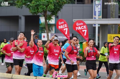 Race photo from Smartfren Run 2025 Vibes