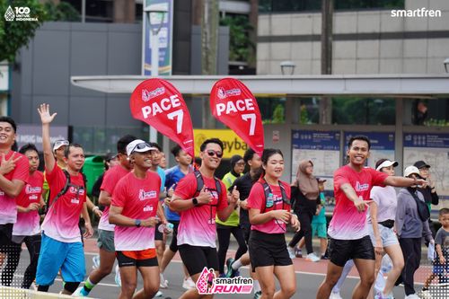 Race photo from Smartfren Run 2025 Vibes