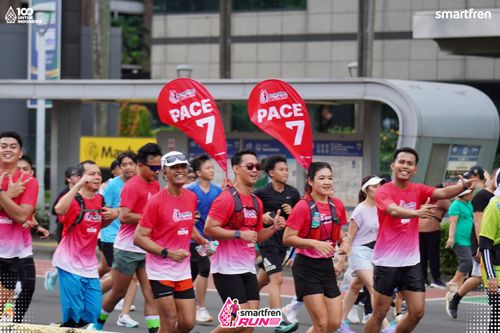 Race photo from Smartfren Run 2025 Vibes