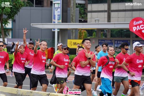 Race photo from Smartfren Run 2025 Vibes