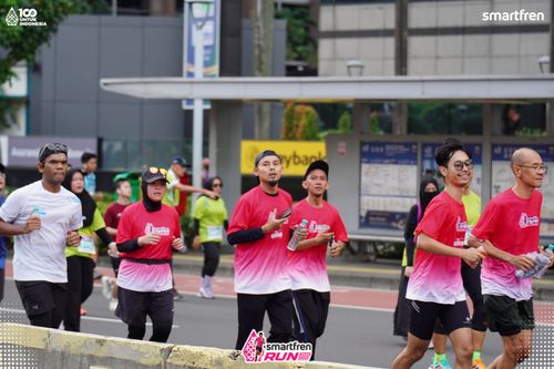 Race photo from Smartfren Run 2025 Vibes