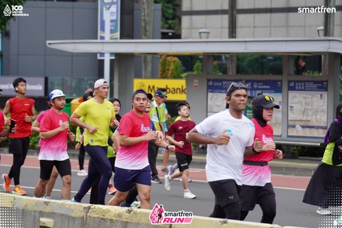 Race photo from Smartfren Run 2025 Vibes