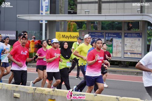 Race photo from Smartfren Run 2025 Vibes