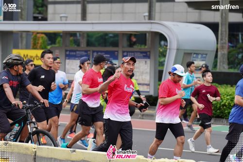 Race photo from Smartfren Run 2025 Vibes