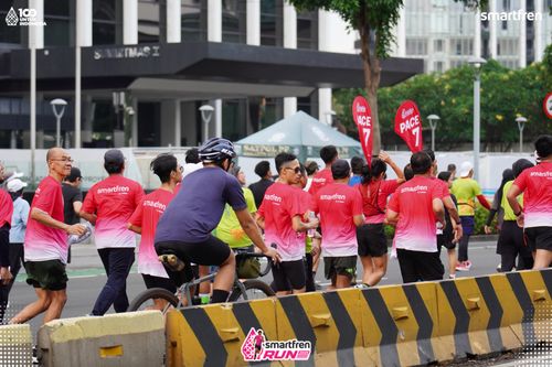 Race photo from Smartfren Run 2025 Vibes