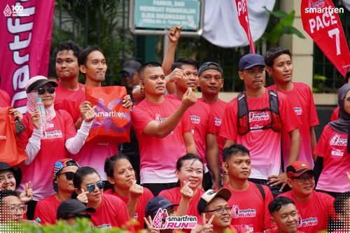 Race photo from Smartfren Run 2025 Vibes