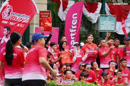 Race photo from Smartfren Run 2025 Vibes