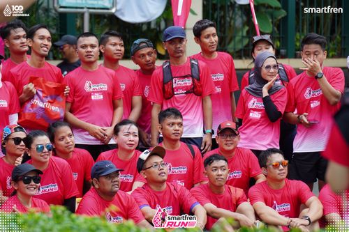 Race photo from Smartfren Run 2025 Vibes