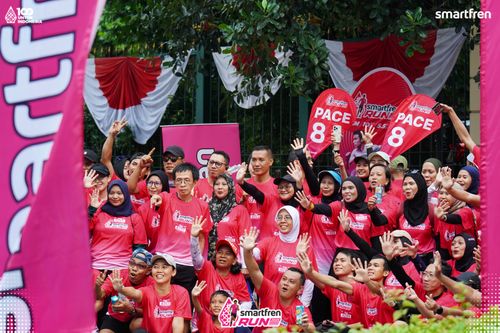 Race photo from Smartfren Run 2025 Vibes
