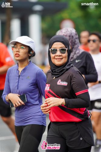 Race photo from Smartfren Run 2025 Vibes